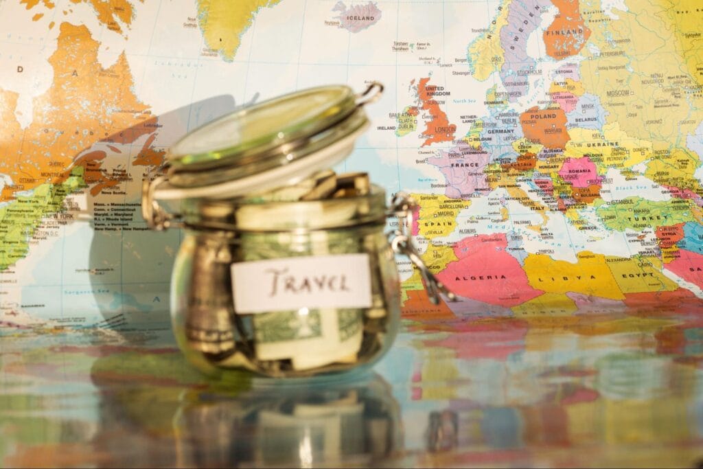 Perencanaan anggaran perjalanan ke Pulau Padar dan Labuan Bajo di peta dunia